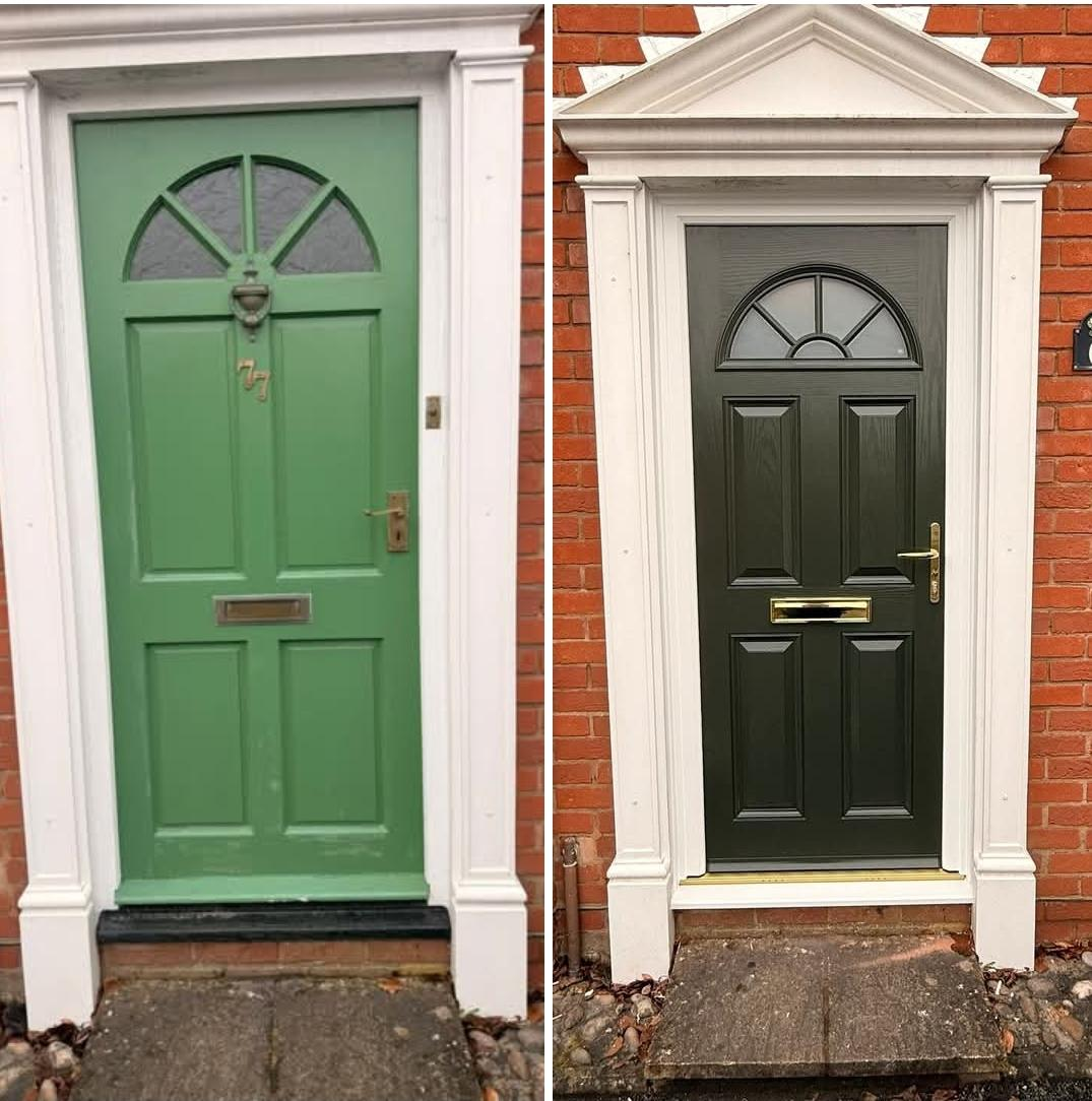 Composite door replacement by Ludlow Windows & Doors Ltd