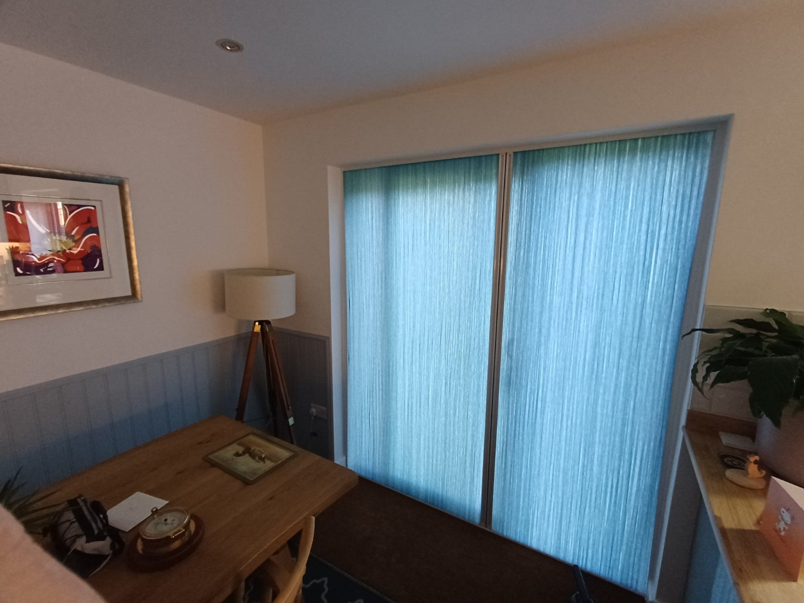 Shires Shutters installation, real vertical blind office